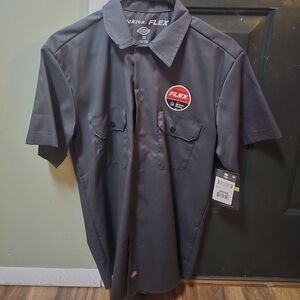 3 dickies work shirts
